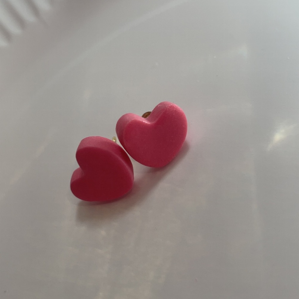 Heart earrings